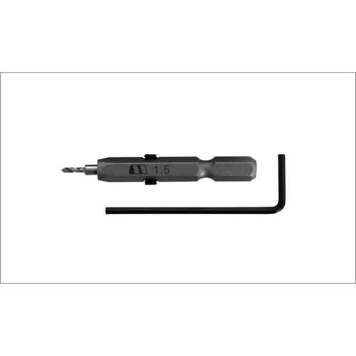 なめたビス抜 下穴 1.5