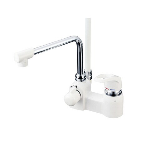 寒 デッキシングルシャワー