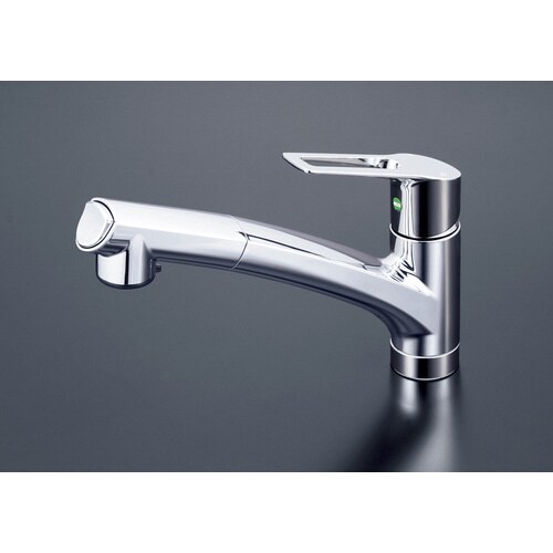 流し台シャワー混合栓 eレバー