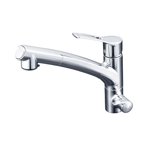 浄水器シングルシャワー付混合栓