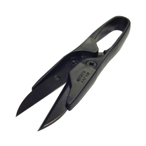 美鈴 561 ハガネ黒 糸切はさみ 110mm
