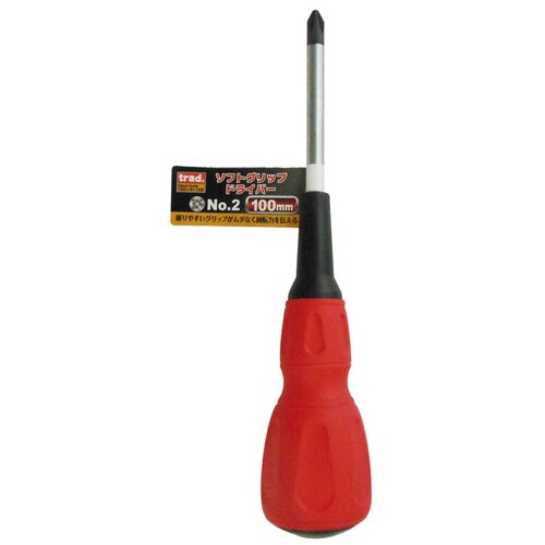 TSD+2X100 ソフトグリップドライバー