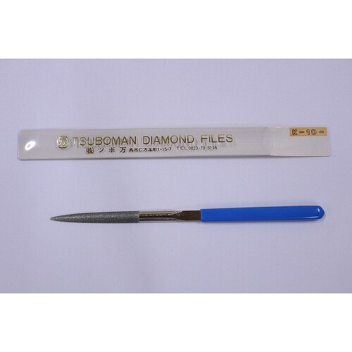 ツボ万 ダイヤモンドヤスリK 半丸
