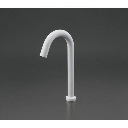 KV センサー水栓 電池 白 ロング