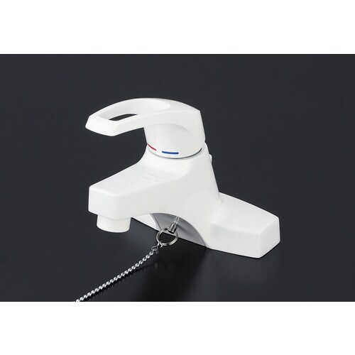 洗面混合栓 栓付