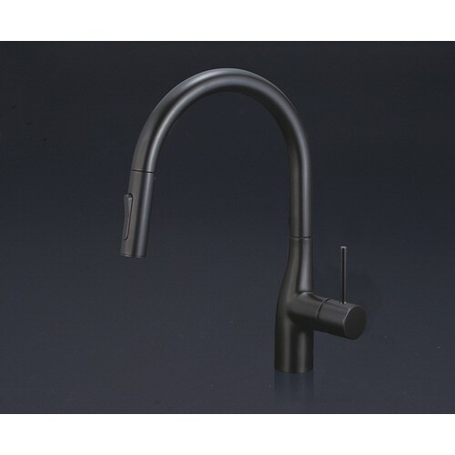 KV 流台シャワー付混合栓グース e