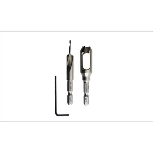 皿取錐埋木錐メッキ仕上