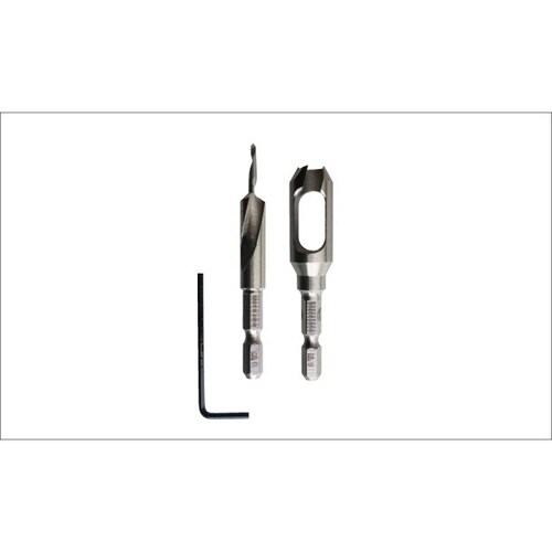 皿取錐埋木錐メッキ仕上