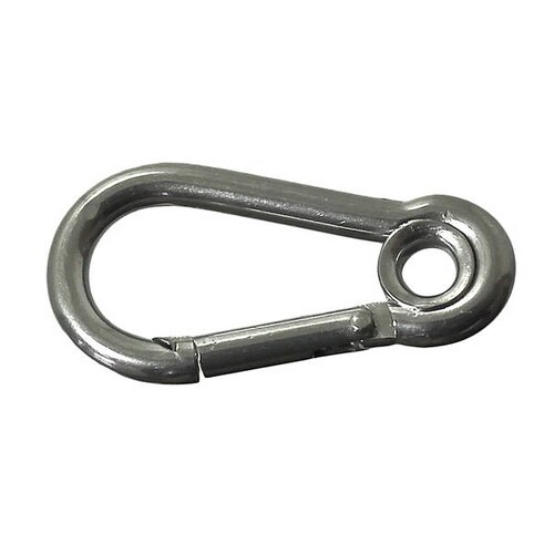 ステン環付スプリングフック 4mm