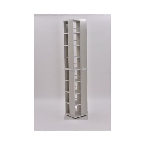 回転コミックラック 8段 ホワイト