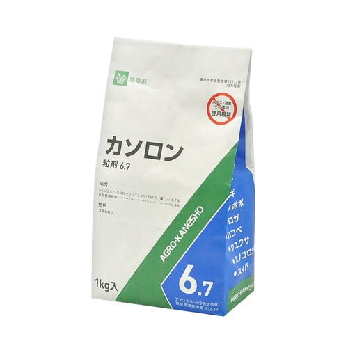 農薬 アグロカネショウ カソロン粒剤6.7 1kg