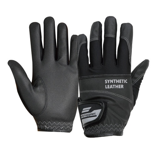 PU手袋 ライト ブラック M