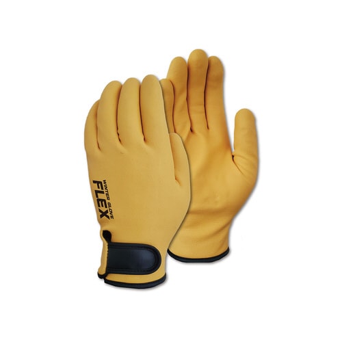 オタフク ニトリル防寒フレックス手袋 マジック L