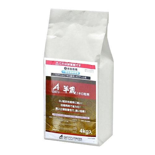 農薬 OATアグリオ 半蔵1キロ粒剤 4kg