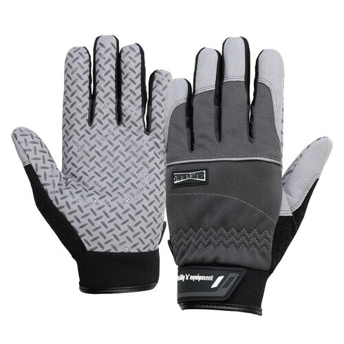 MF手袋+シリコンゴム グレー 3L