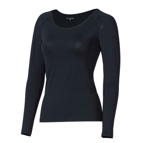 オタフク クルーネックシャツ レディース 黒 M