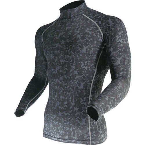 オタフク ハイネックシャツ 迷彩 S