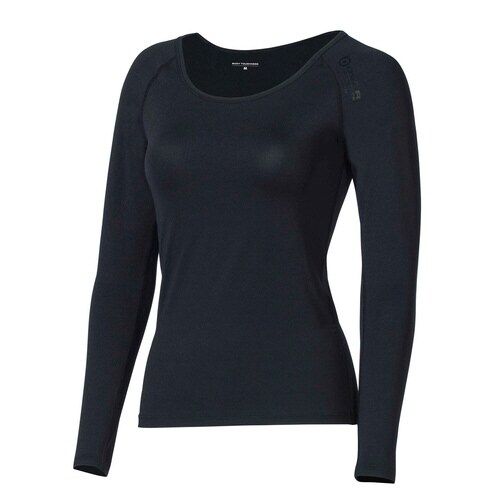 オタフク クルーネックシャツ レディース 黒 S