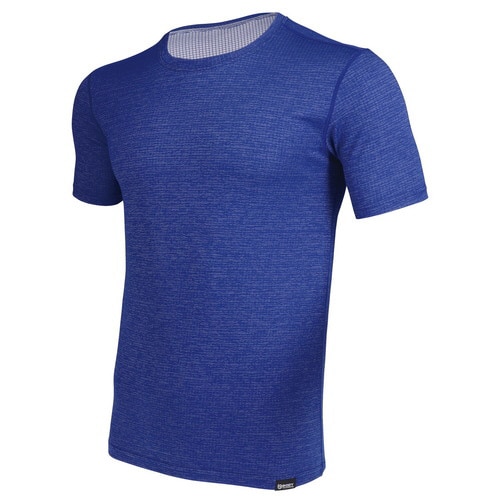 ショートスリーブ クルーネックシャツ 紺 S