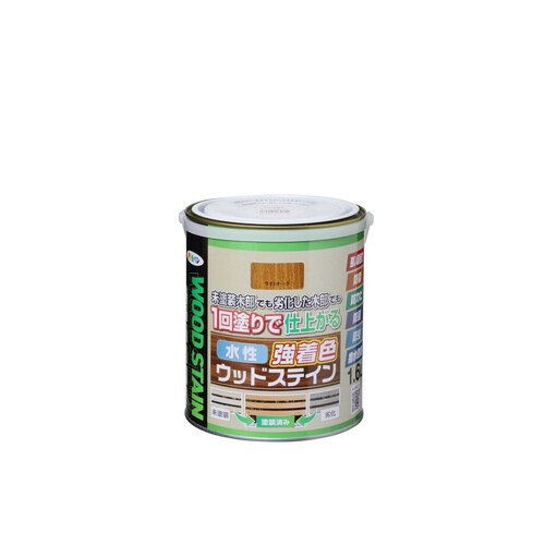 水性強着色ウッドステイン 1.6L ライトオーク