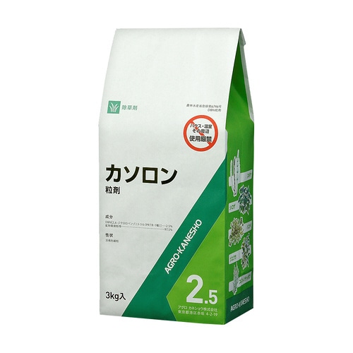 農薬 アグロカネショウ カソロン粒剤2.5 3kg