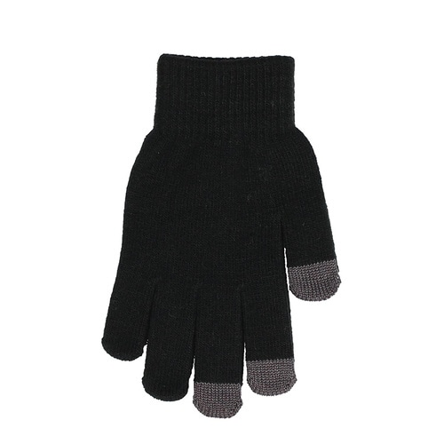 タッチ手袋 ブラック