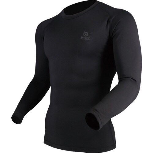 サーモデオ クルーネックシャツ ブラック3L