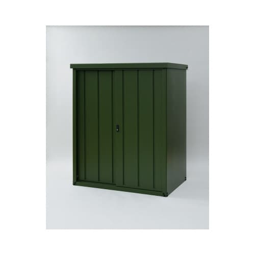デザイン物置DSLB−1215 オリーブグリーン