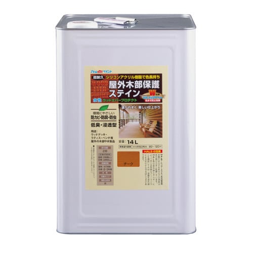 水性ウッドエバープロテクト14Lチーク