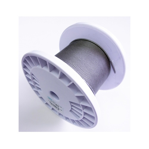 ワイヤーロープビニコートタイプ リール巻 透明