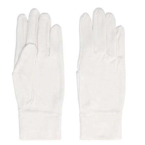 オタフク 裏起毛スムス フォーマルグローブ 白M