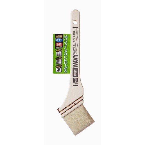 AP ウェーブ化繊ハケ WAVY多用途50mm