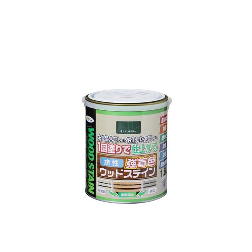 水性強着色ウッドステイン1.6L オリエントブルー