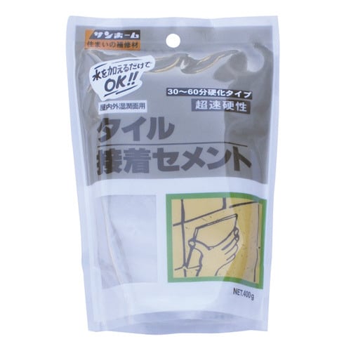 タイル接着セメント 400g