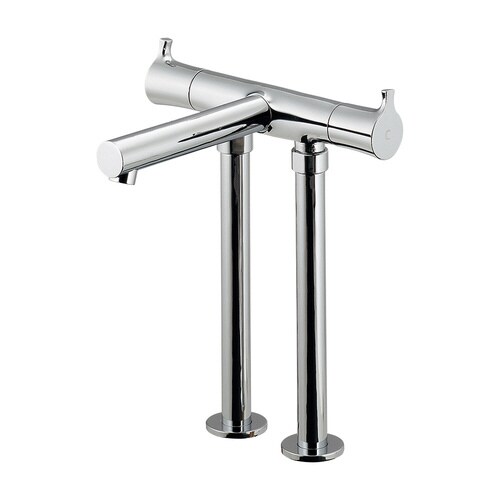 カクダイ 151−208 2ハンドル混合栓 トール