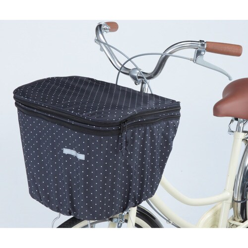 川住 2段式前カゴカバー BKW