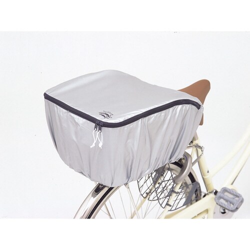 川住 バスケットカバー リヤータイプ シルバー