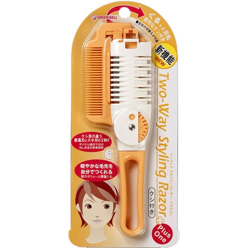 Gベル ツーウェイダイヤルヘアカッターオレンジ