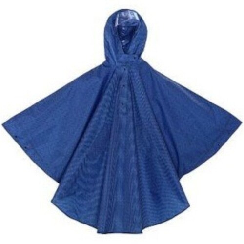 K−104PC デザイン雨の日ポンチョ ネイビー