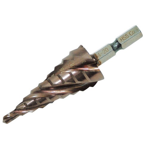 六角軸 スピードステップドリル9段