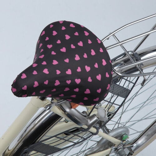 川住 サドルカバー ピンクハート
