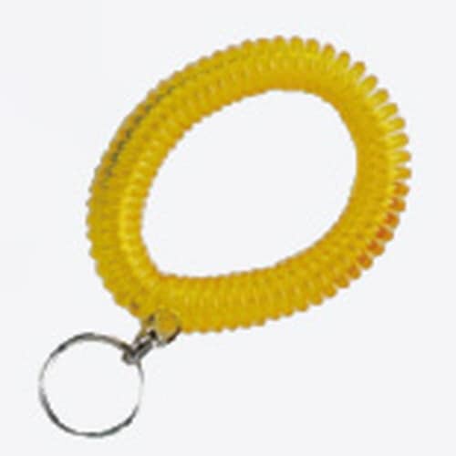 川住 ブレスレットキーホルダー イエロー