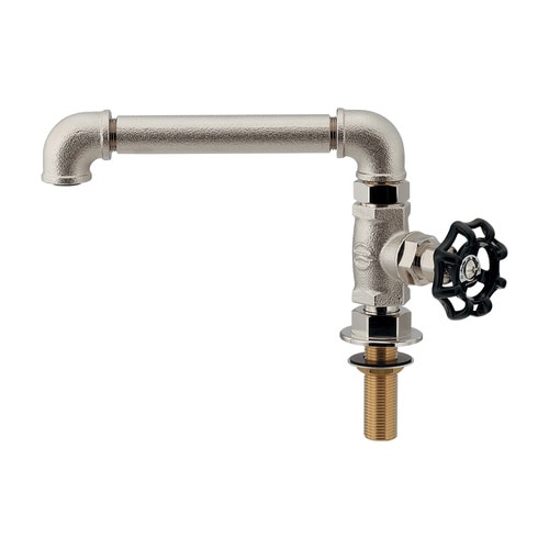 厨房立形自在水栓ニッケル