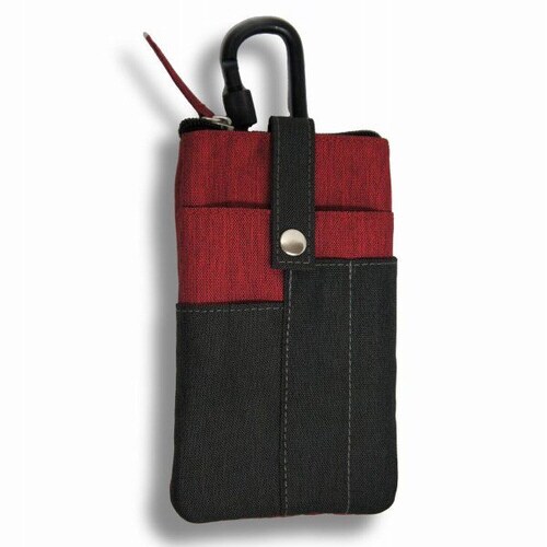 川住 ワークポーチ レッド