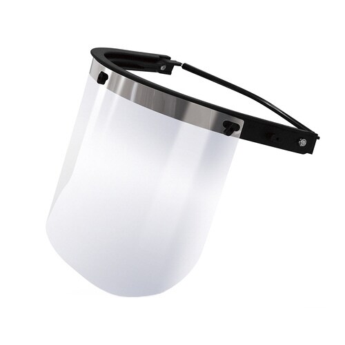 ヘルメット取付用フェイスプロテクター (クリア)