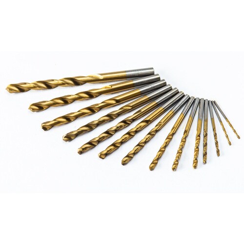 14pcチタン20倍ドリル (樹脂ケース入)