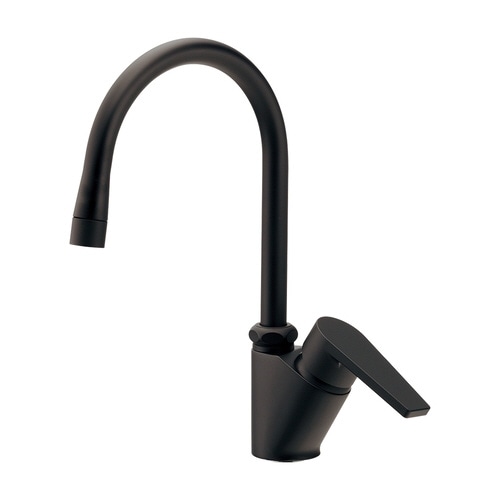 シングルレバー混合栓Mブラック