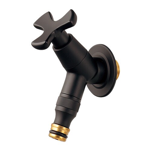 ガーデン用水栓 Mブラック