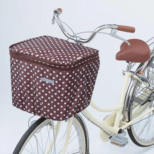 川住 2段式前カゴカバー BR