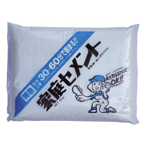 家庭セメント特急(白色) 4kg